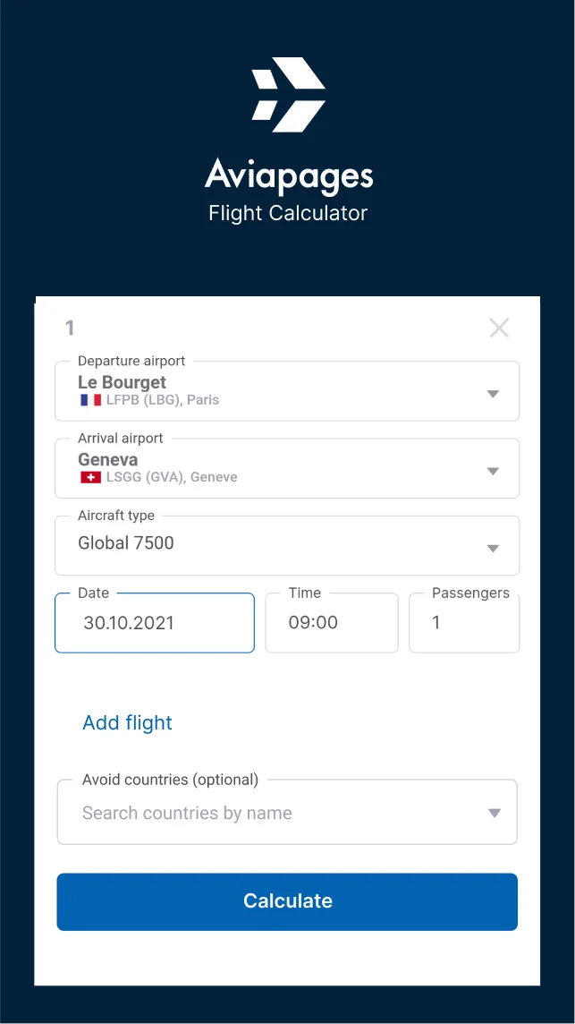 Flight Time Calculator | Indus Appstore | Screenshot