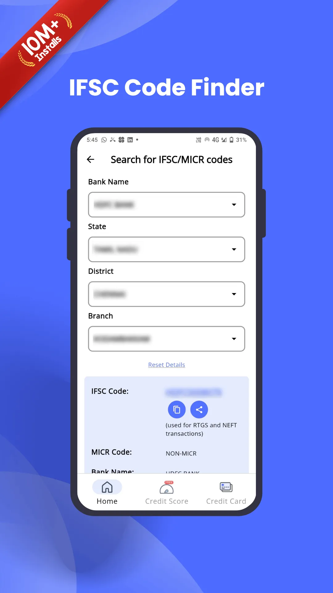 Credit Score & Credit Cards | Indus Appstore | Screenshot