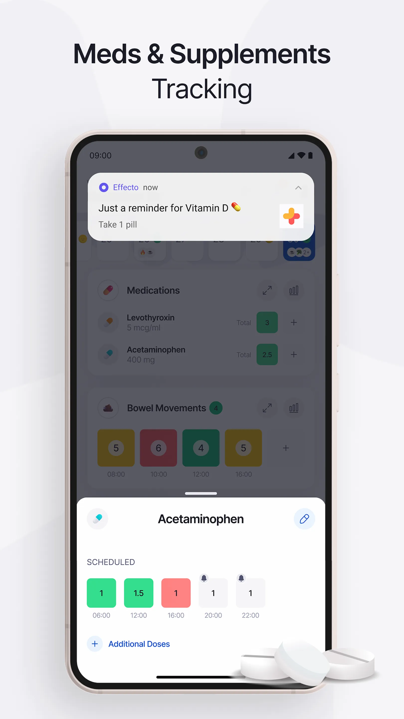 Effecto Symptom & Mood Tracker | Indus Appstore | Screenshot