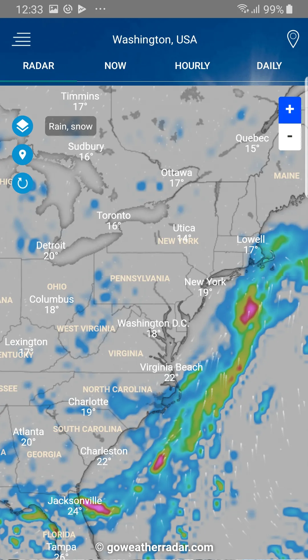 Weather Radar - Windy, rain ra | Indus Appstore | Screenshot