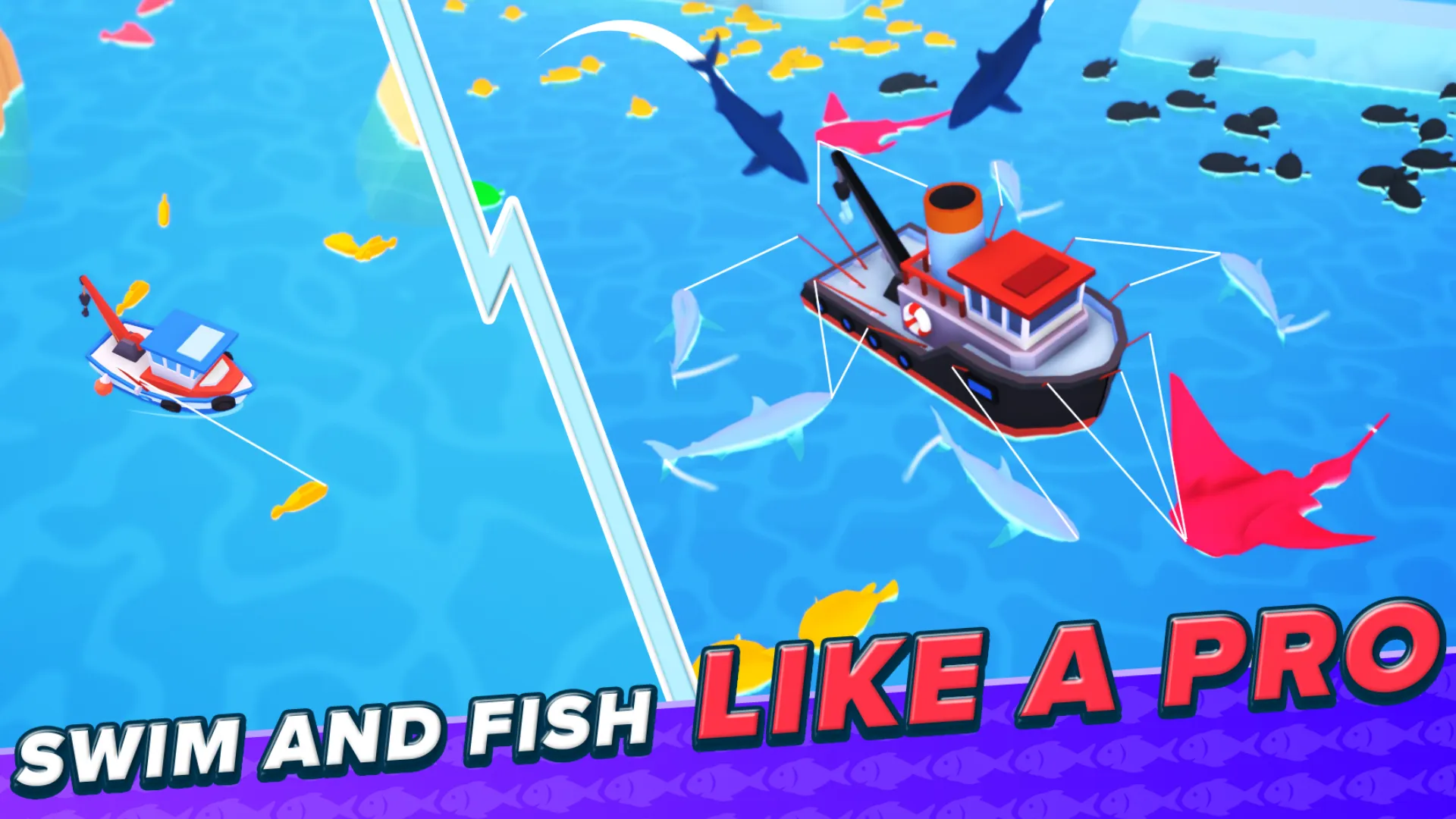 Idle Fish 2: Fishing Tycoon | Indus Appstore | Screenshot