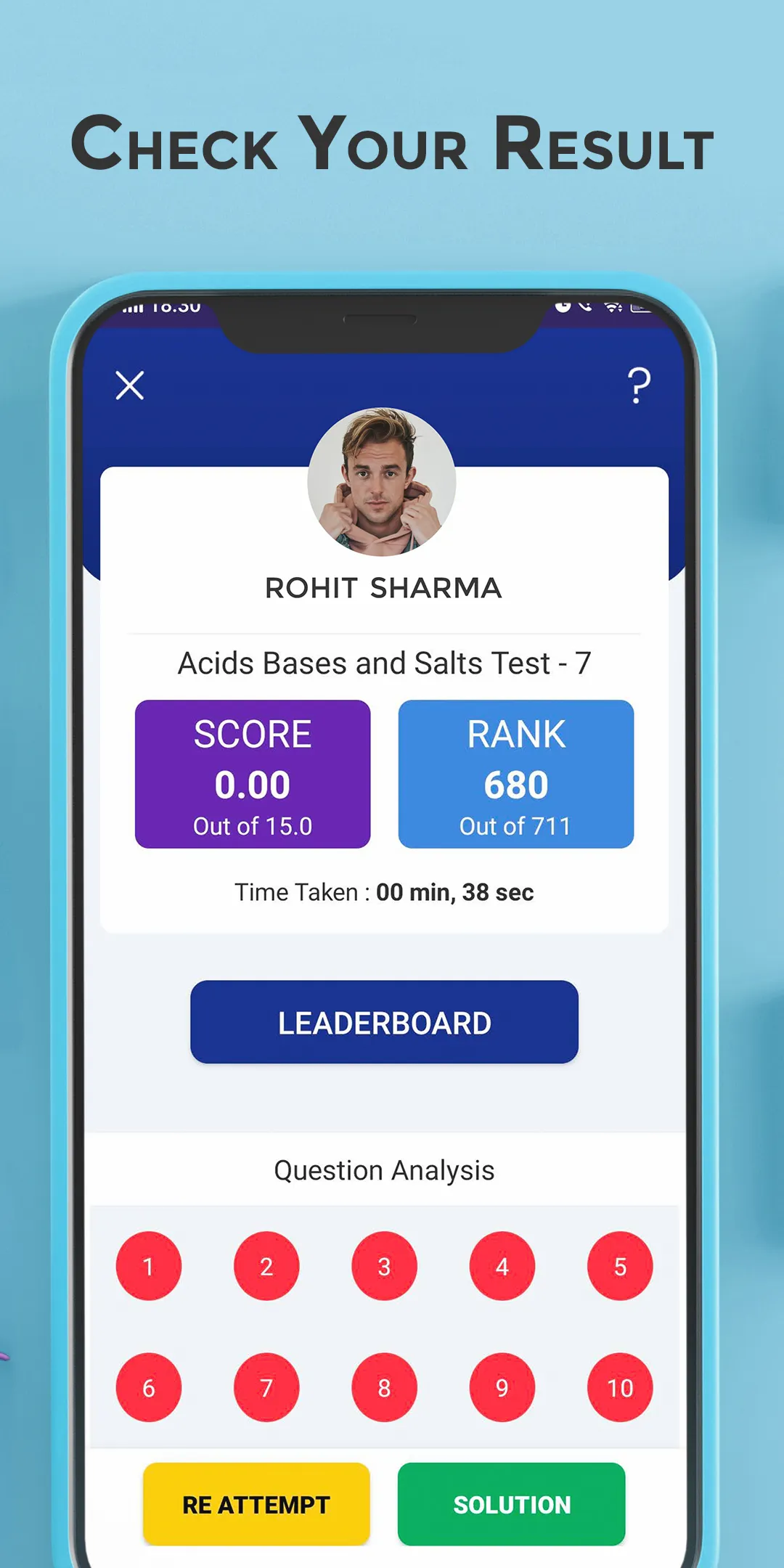 Class 7 Exam app | Indus Appstore | Screenshot