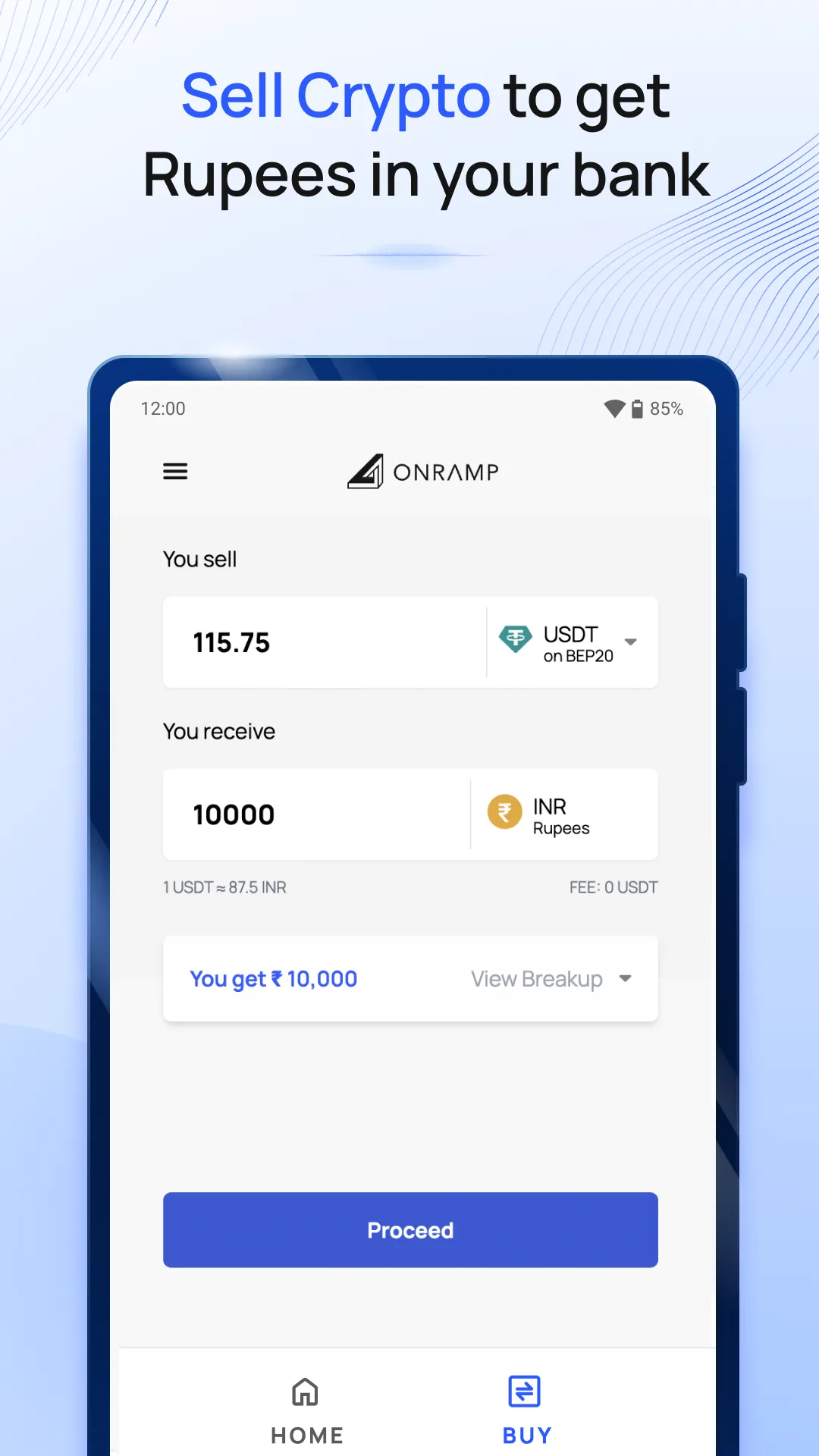 Onramp Money - P2P Alternative | Indus Appstore | Screenshot