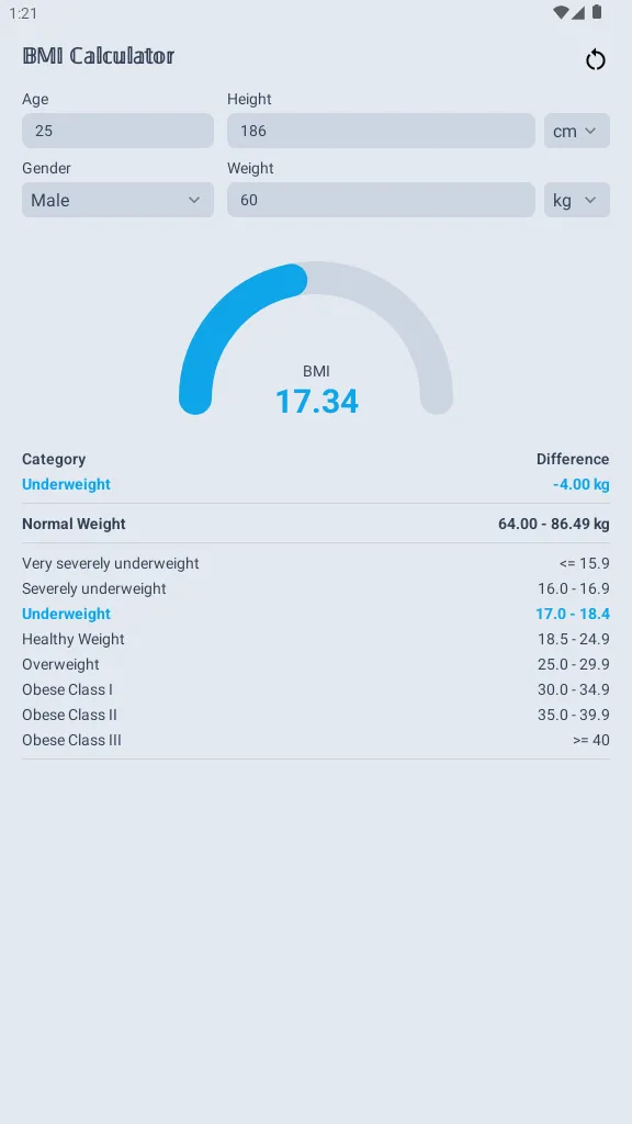 BMI Calculator | Indus Appstore | Screenshot