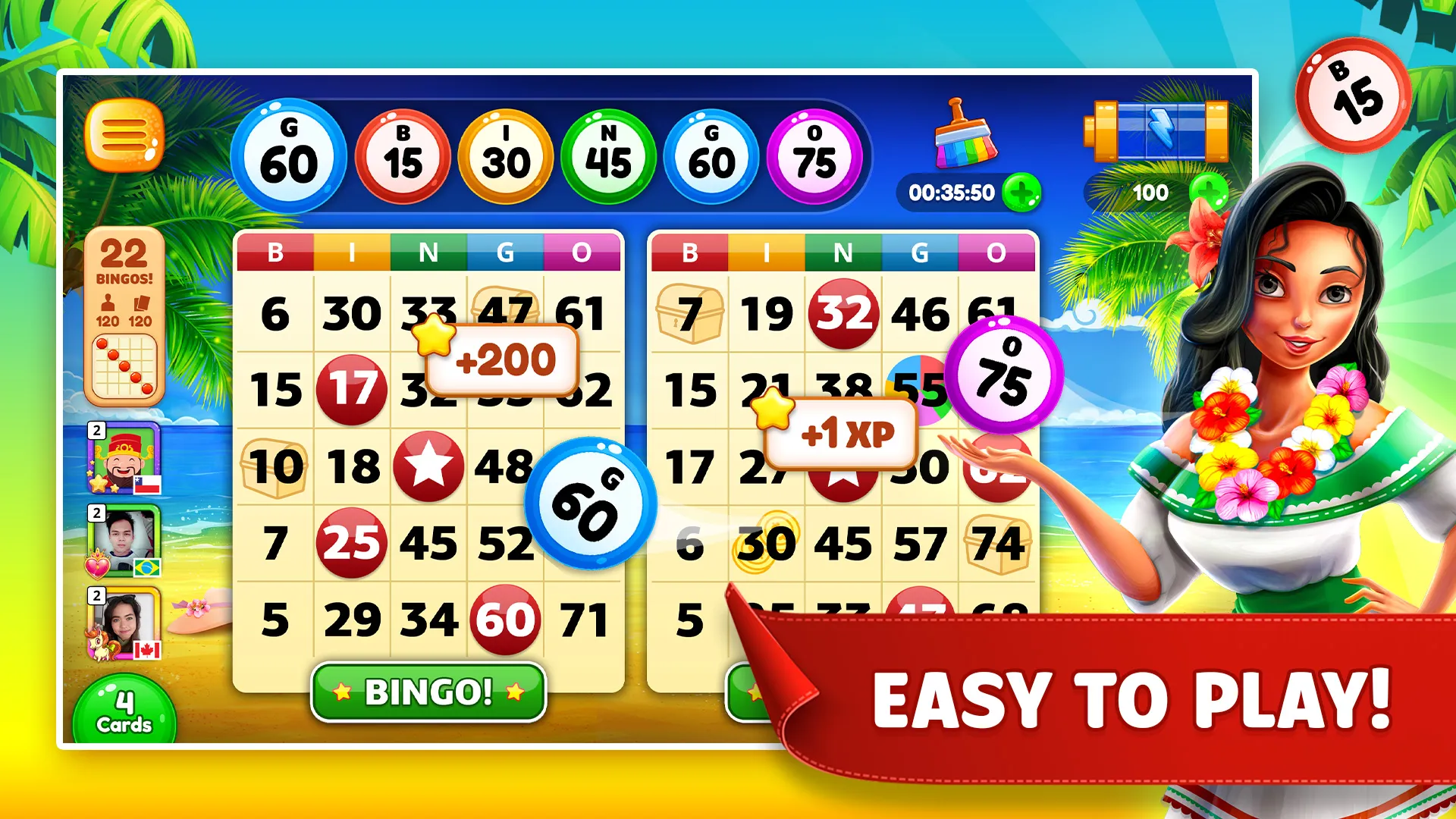 Tropical Bingo & Slots Games | Indus Appstore | Screenshot