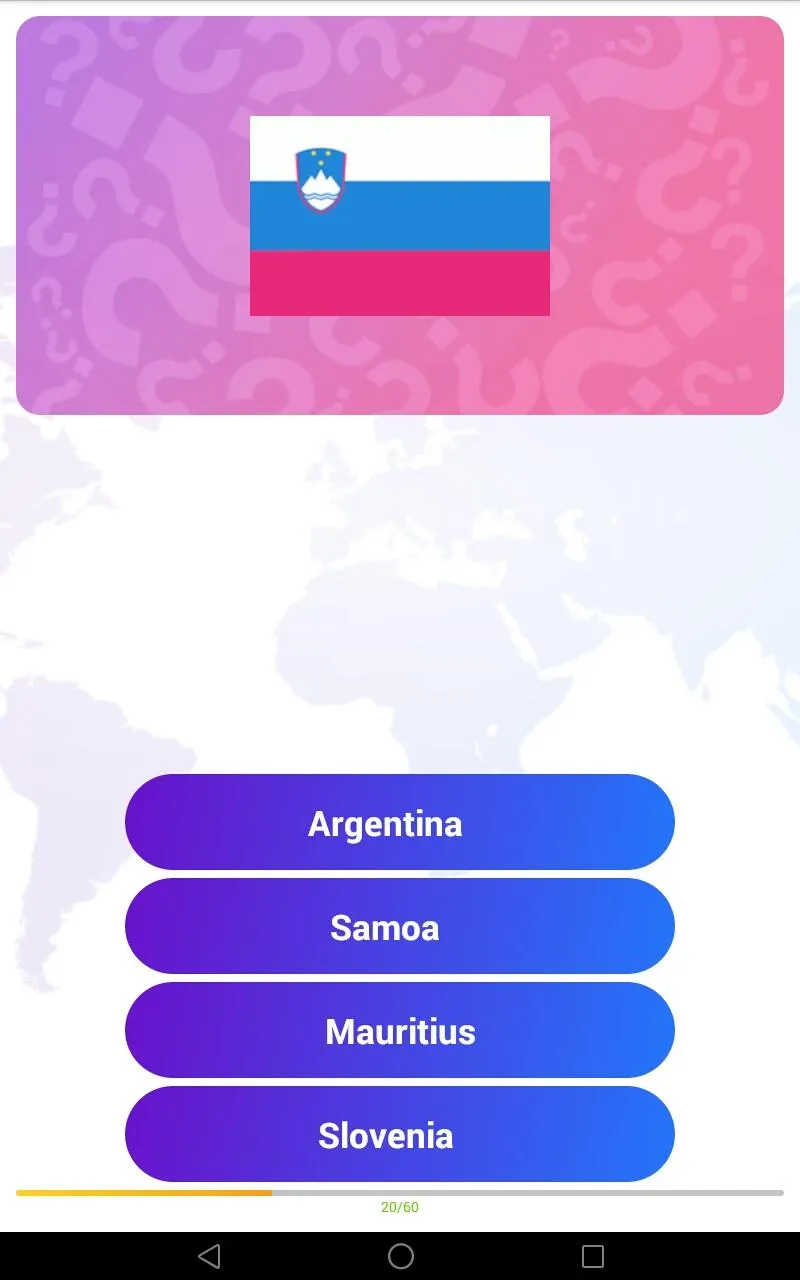 Flags of the World Quiz Game | Indus Appstore | Screenshot