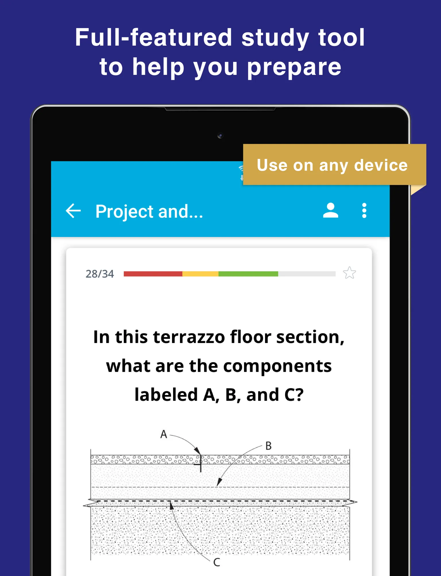 NCIDQ IDPX Flashcards | Indus Appstore | Screenshot