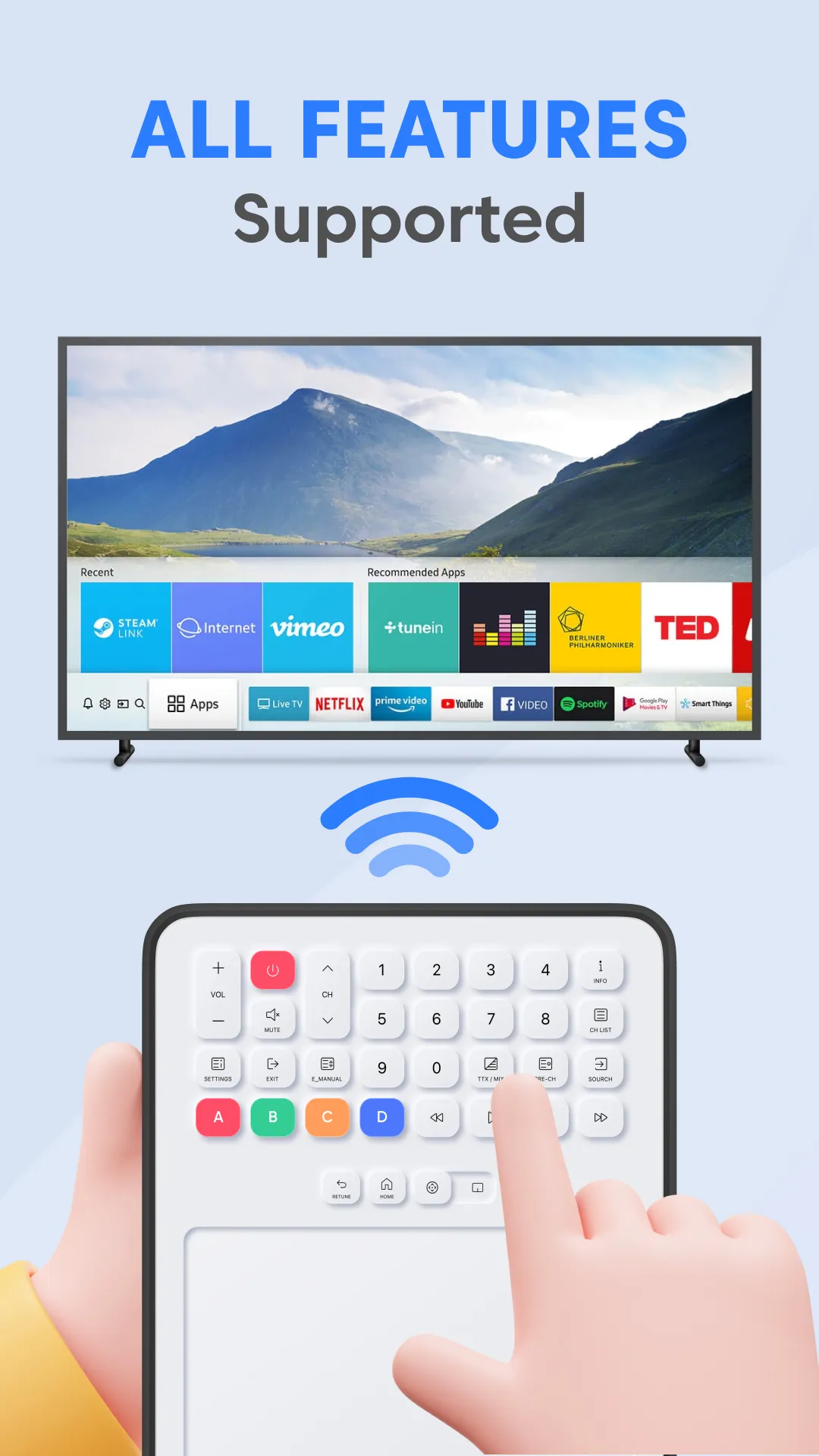 Smart TV Remote for Samsung TV | Indus Appstore | Screenshot