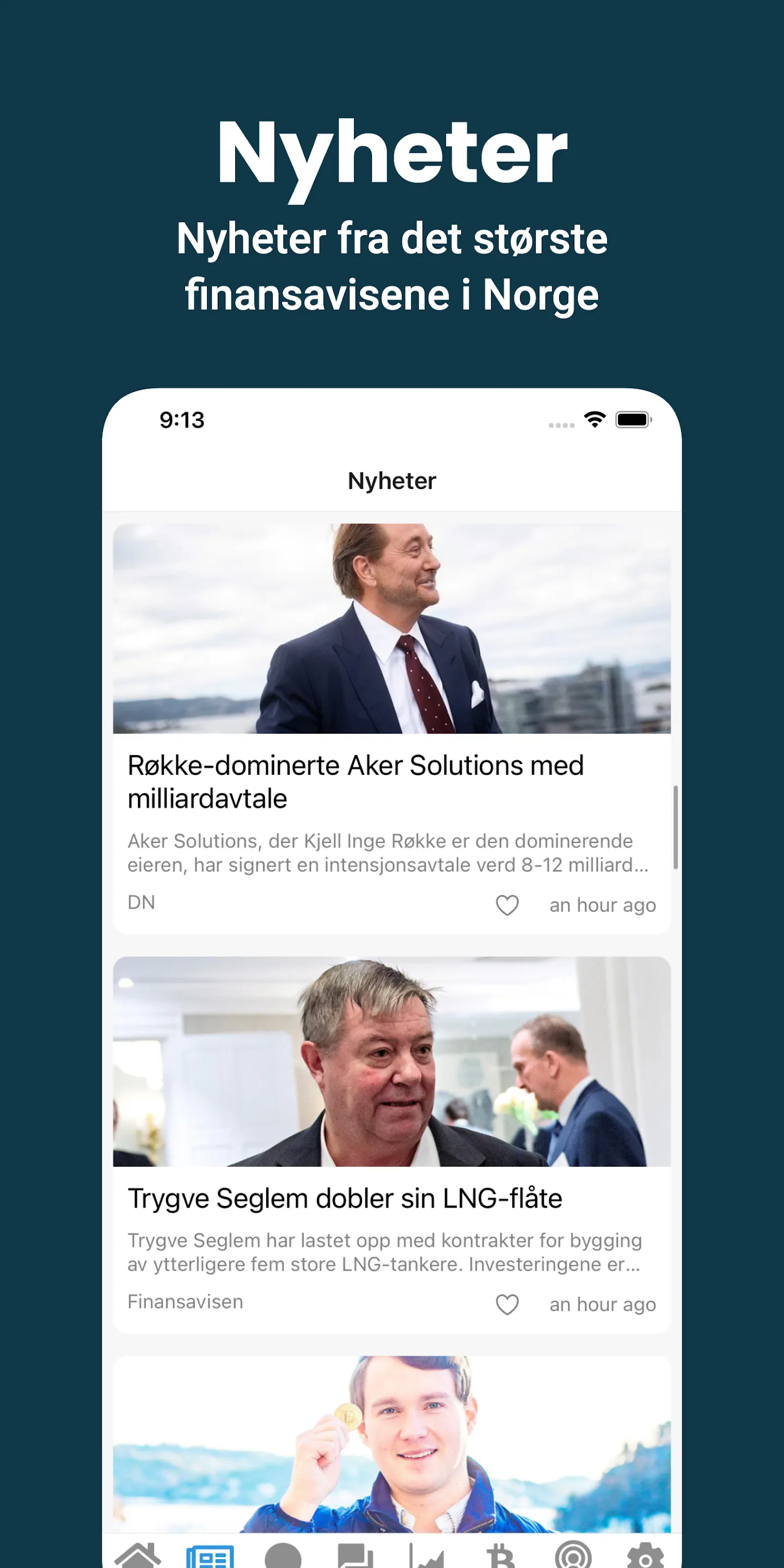 Aksjer - Børs og finans | Indus Appstore | Screenshot