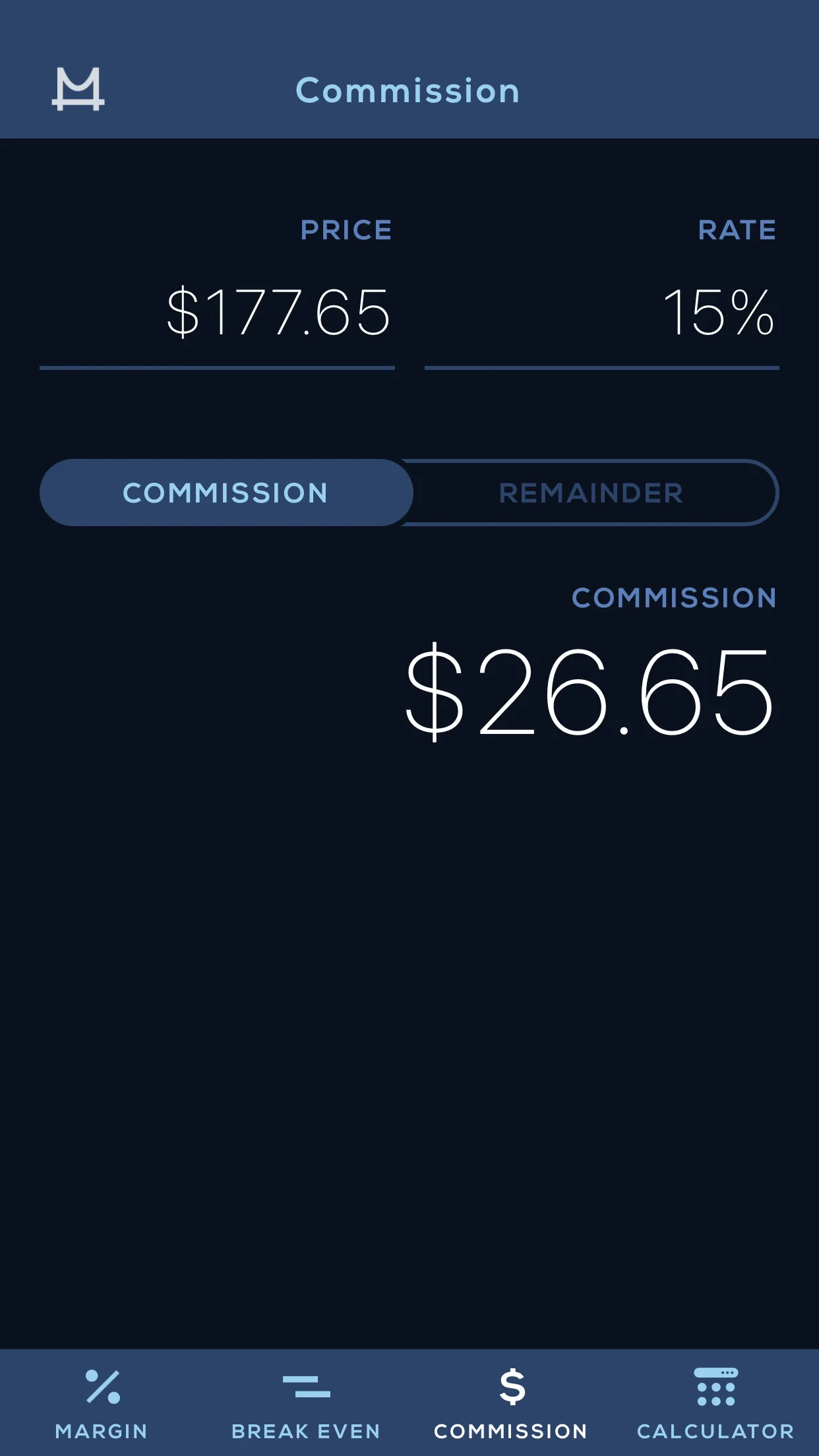 Marcus Lemonis Margin Calculat | Indus Appstore | Screenshot