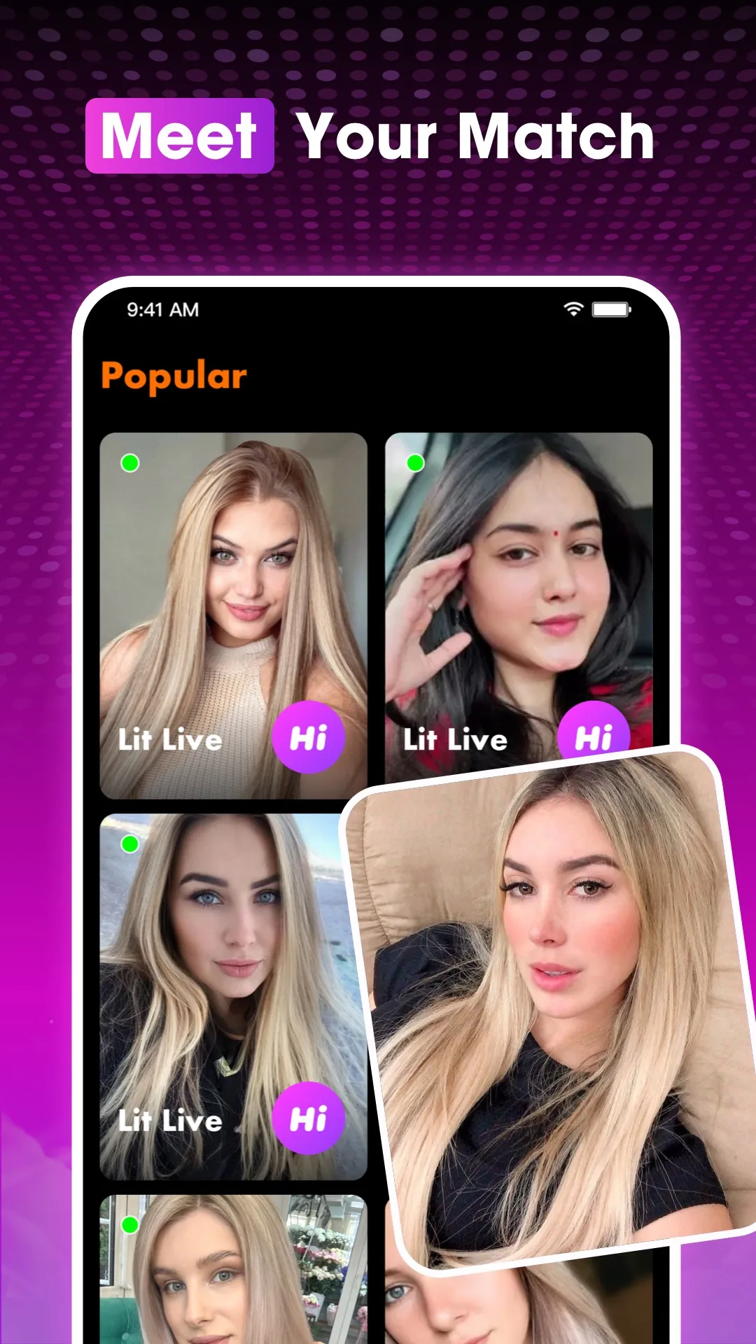Lit Live - Video Chat Online | Indus Appstore | Screenshot