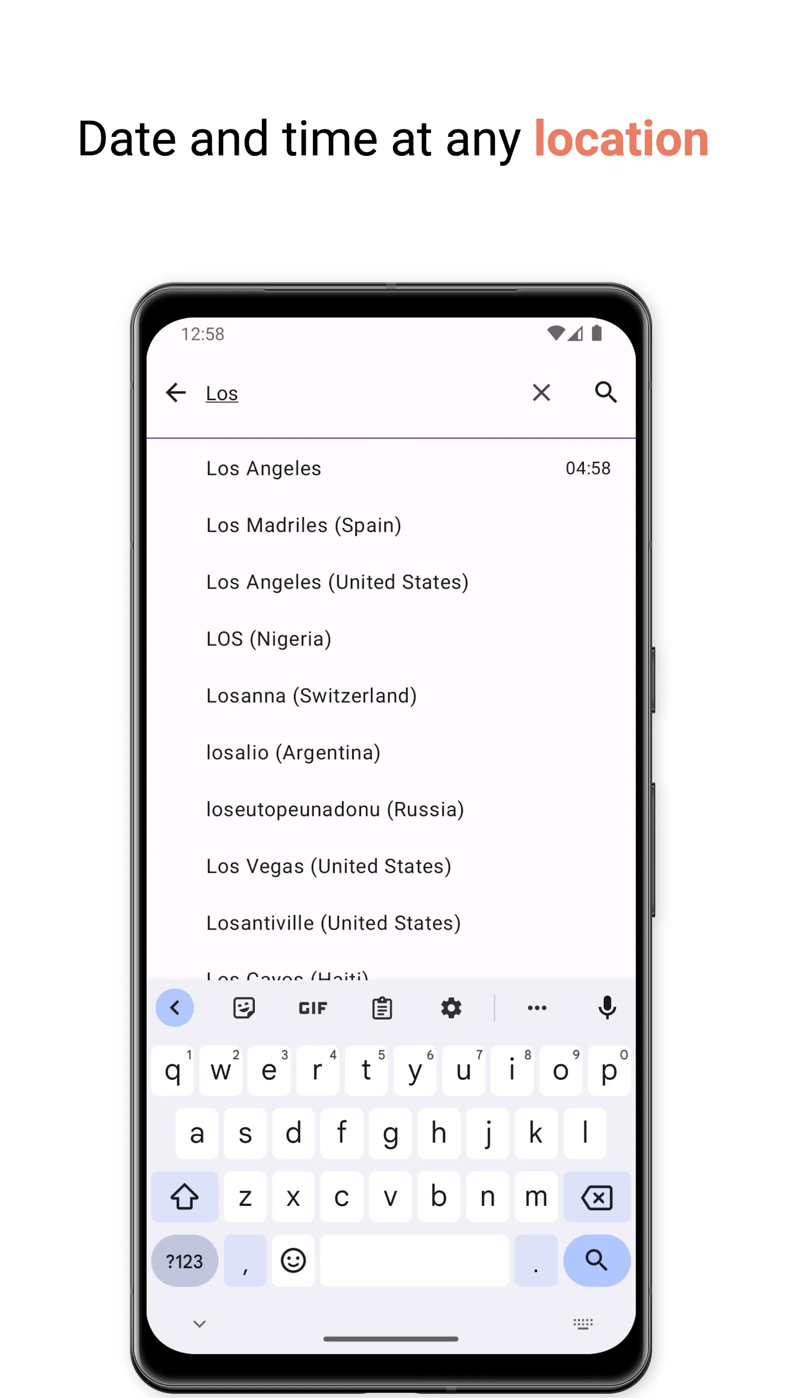 DIGI World Clock | Indus Appstore | Screenshot