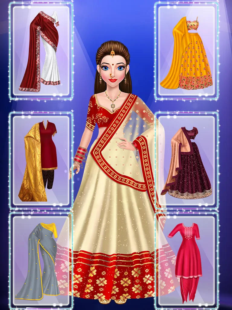 Indian Wedding: DressUp Makeup | Indus Appstore | Screenshot
