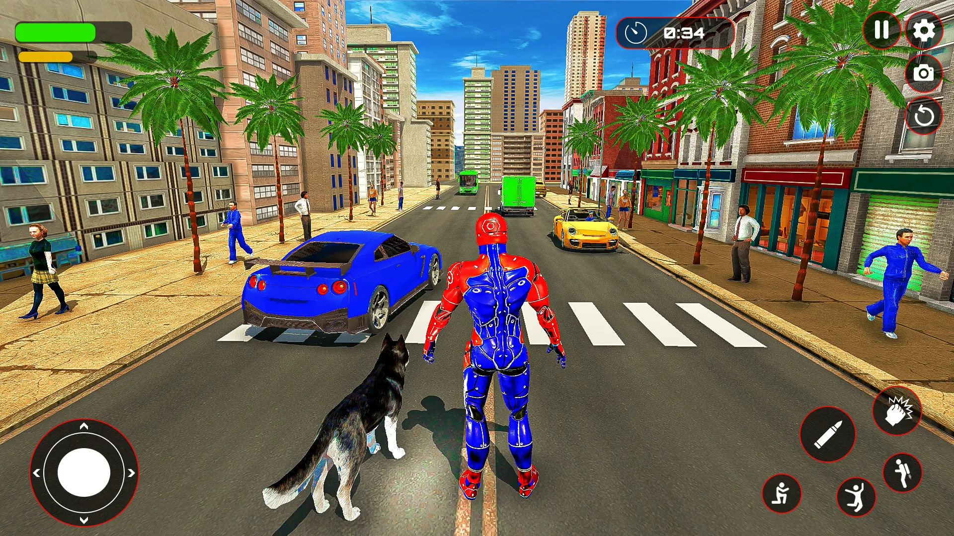 Spider Rope Hero Gangster City | Indus Appstore | Screenshot