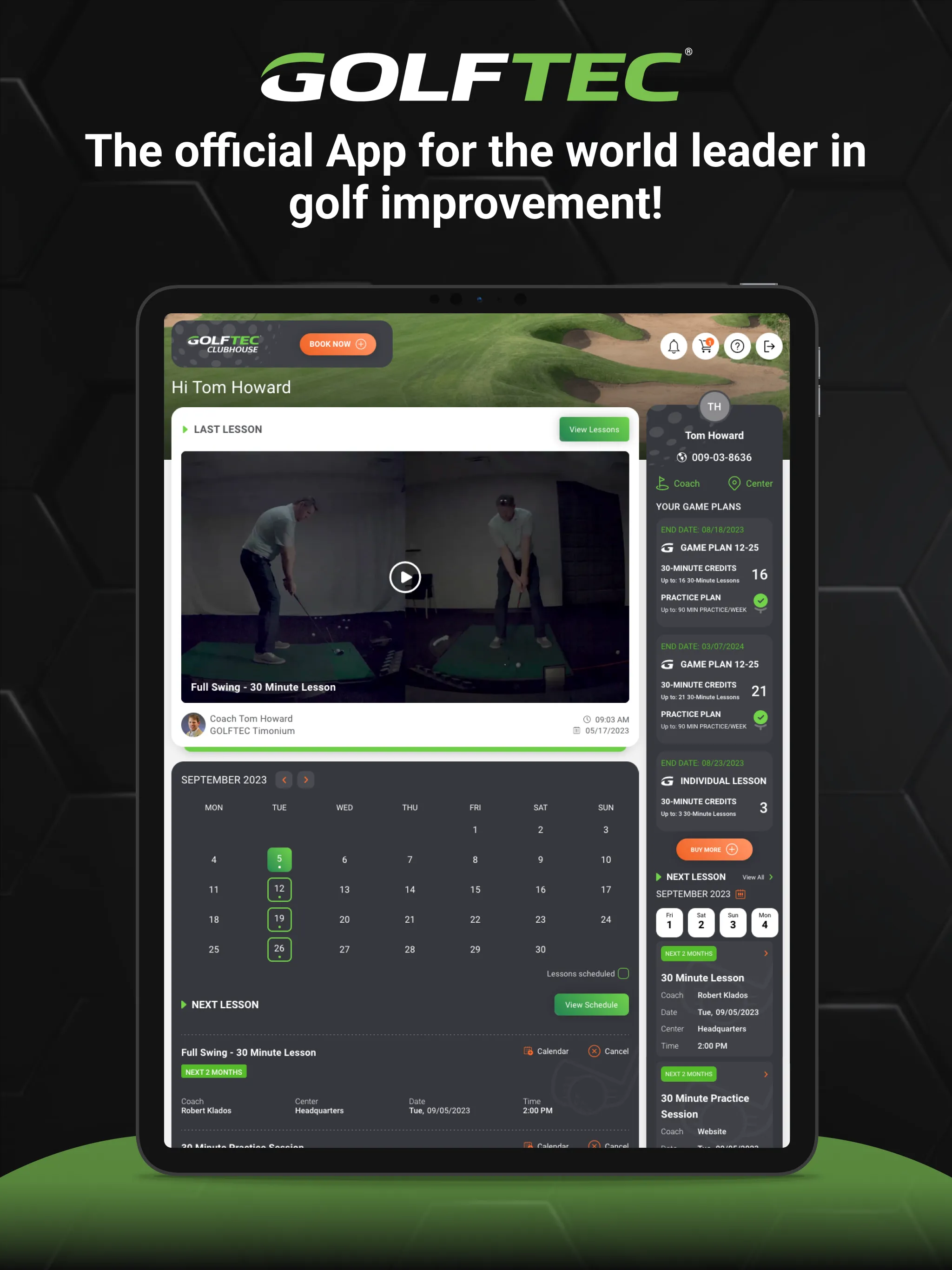 GOLFTEC | Indus Appstore | Screenshot