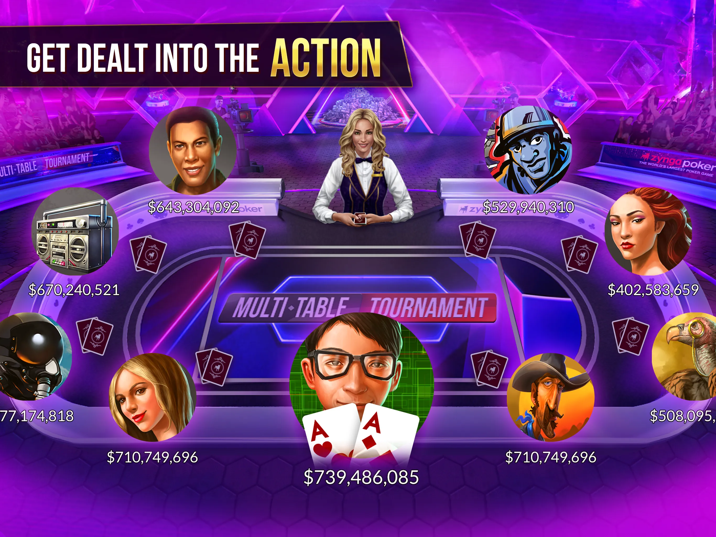 Zynga Poker ™ – Texas Holdem | Indus Appstore | Screenshot