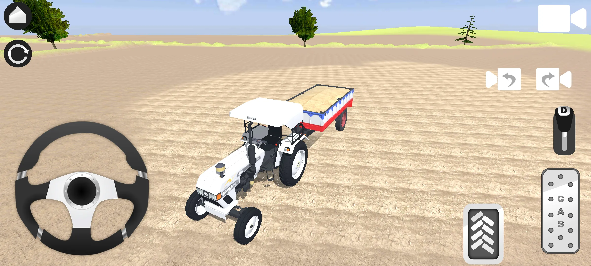 Indian Tractor Simulator Lite | Indus Appstore | Screenshot