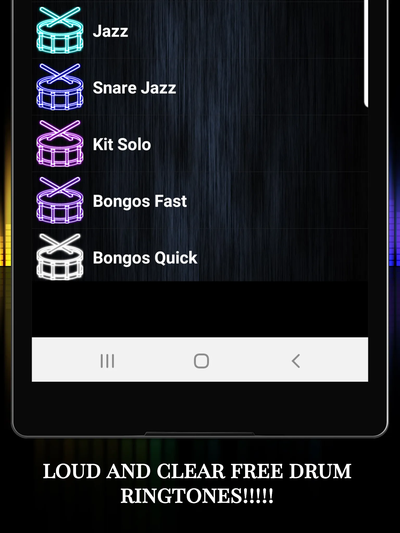 Drum Ringtones | Indus Appstore | Screenshot