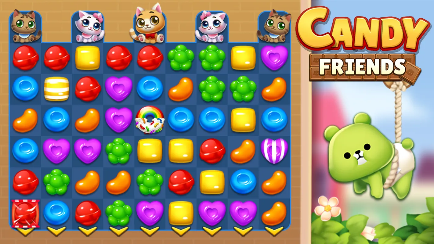 Candy Friends : Match 3 | Indus Appstore | Screenshot