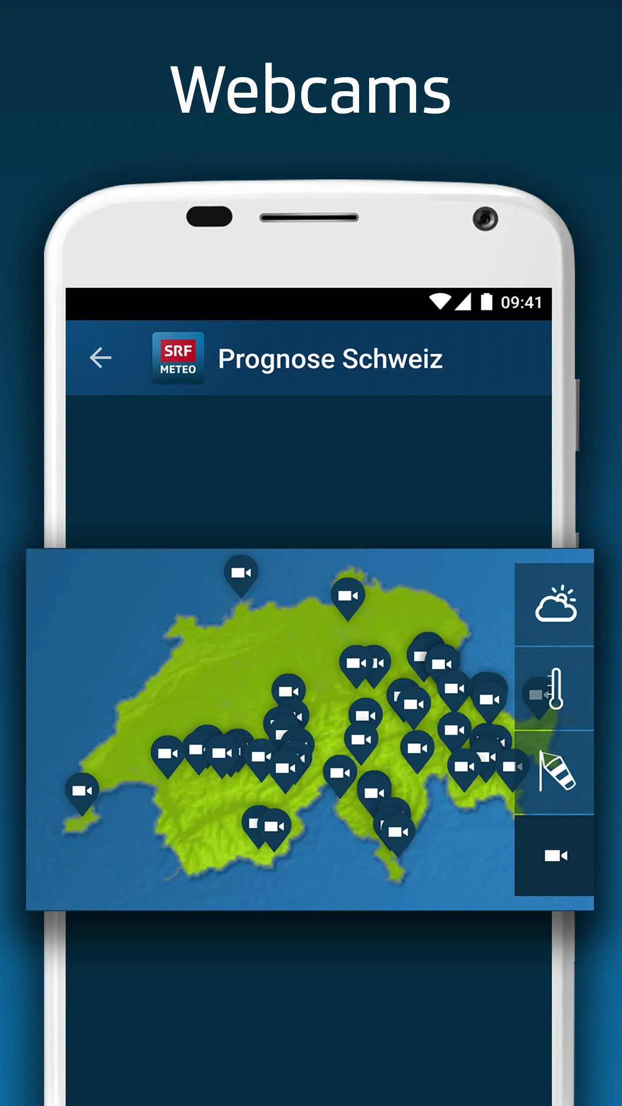 SRF Meteo - Wetter Schweiz | Indus Appstore | Screenshot