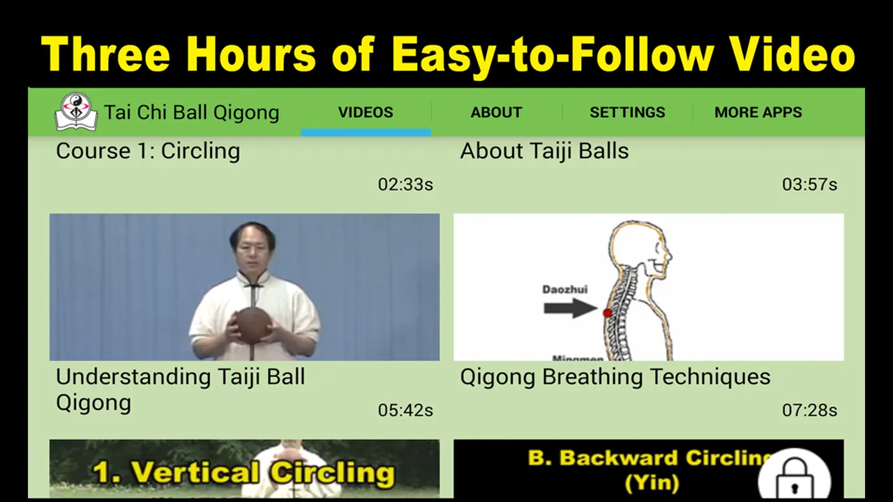 Tai Chi Ball Qigong (Dr. Yang) | Indus Appstore | Screenshot