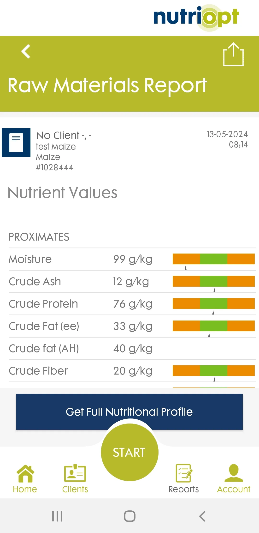 NutriOpt On-site Adviser | Indus Appstore | Screenshot