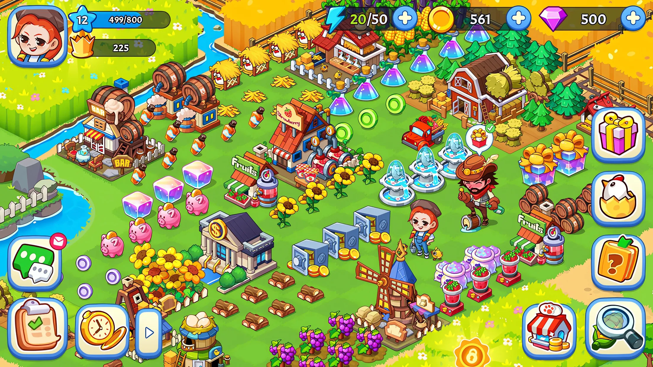 Farm Party: Merge & Pet | Indus Appstore | Screenshot