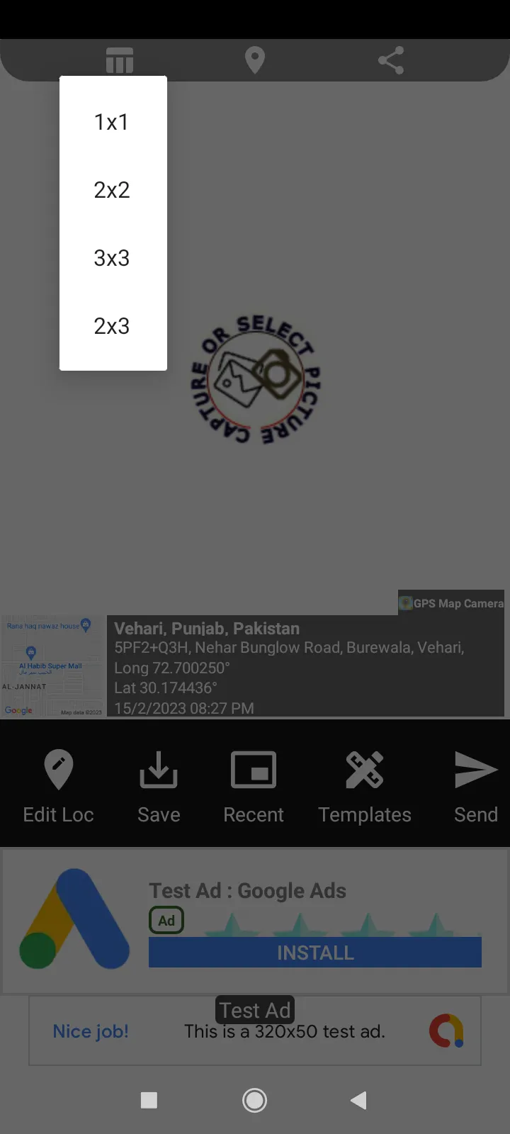 Geo Tagging Camera | Indus Appstore | Screenshot