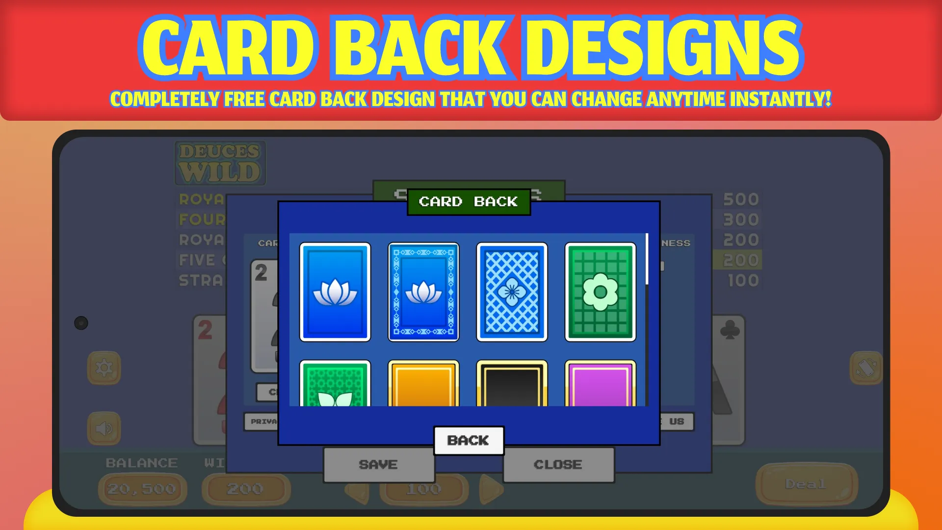 Deuces Wild - Offline | Indus Appstore | Screenshot