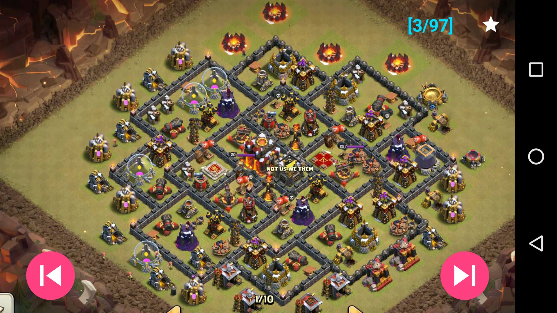 War layouts for Clash of Clans | Indus Appstore | Screenshot