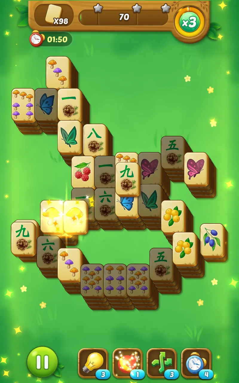 Mahjong Forest Puzzle | Indus Appstore | Screenshot