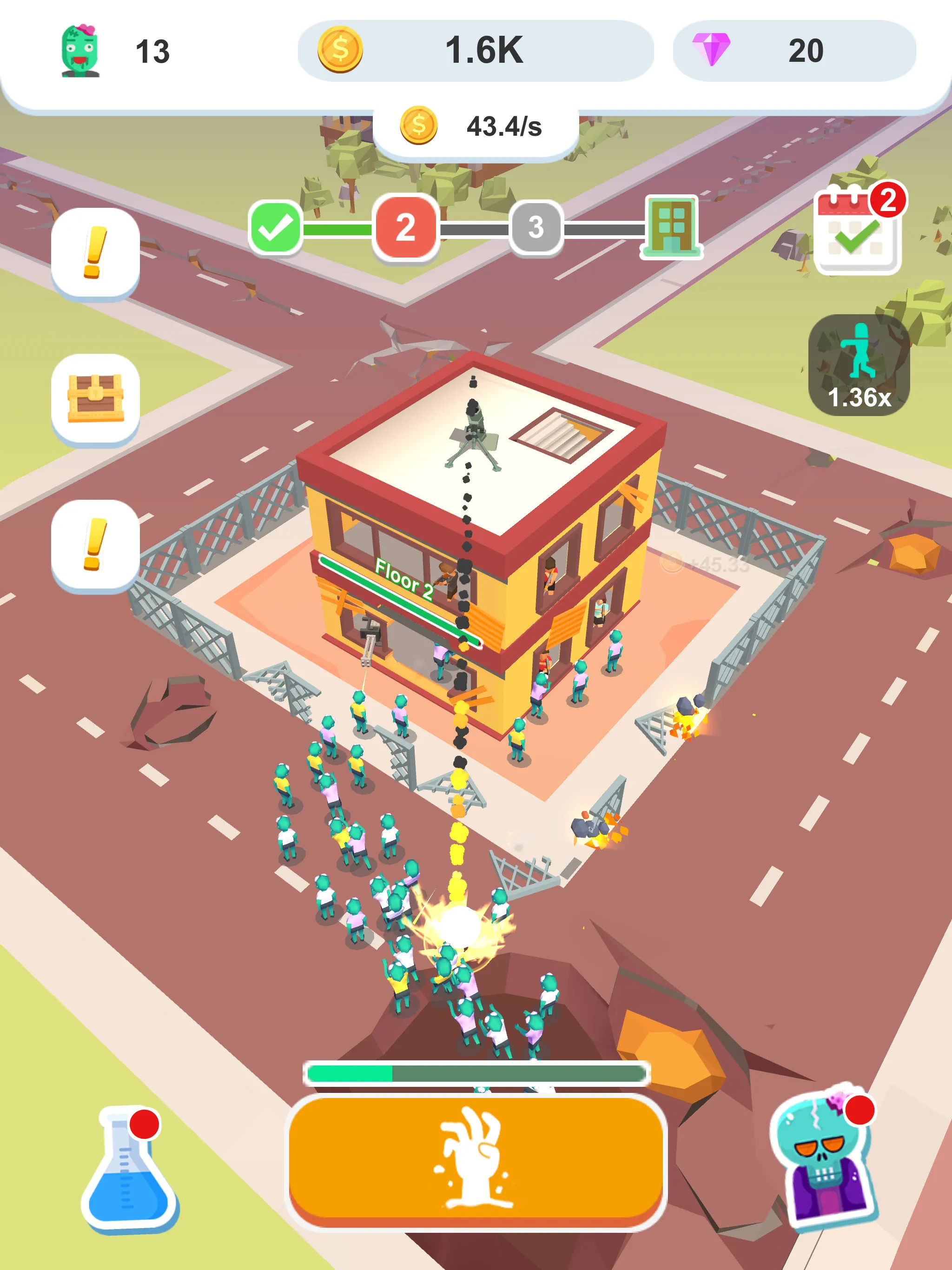 Idle Zombie Army | Indus Appstore | Screenshot