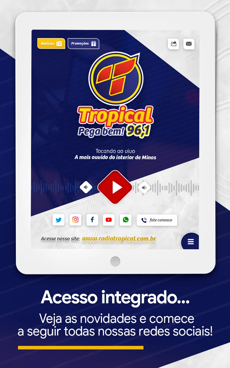 Radio Tropical Minas | Indus Appstore | Screenshot