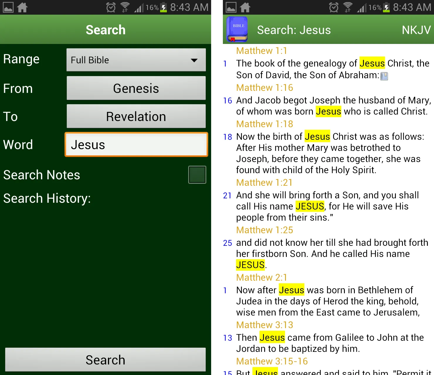 Bible Bookmark (Light Version) | Indus Appstore | Screenshot