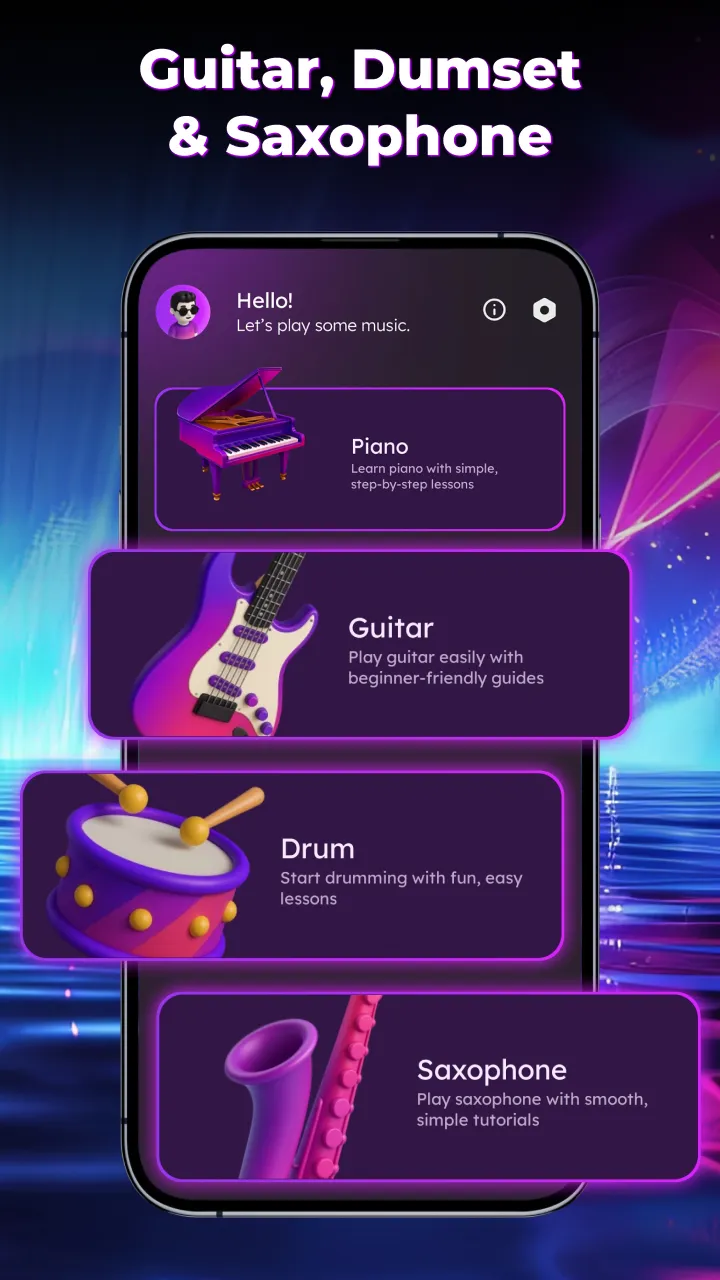 Learn Piano: Real Keyboard App | Indus Appstore | Screenshot