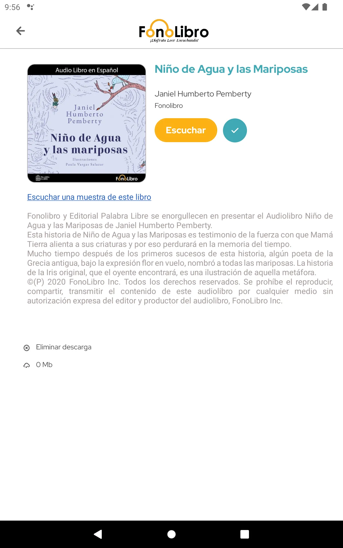 Fonolibro | Indus Appstore | Screenshot