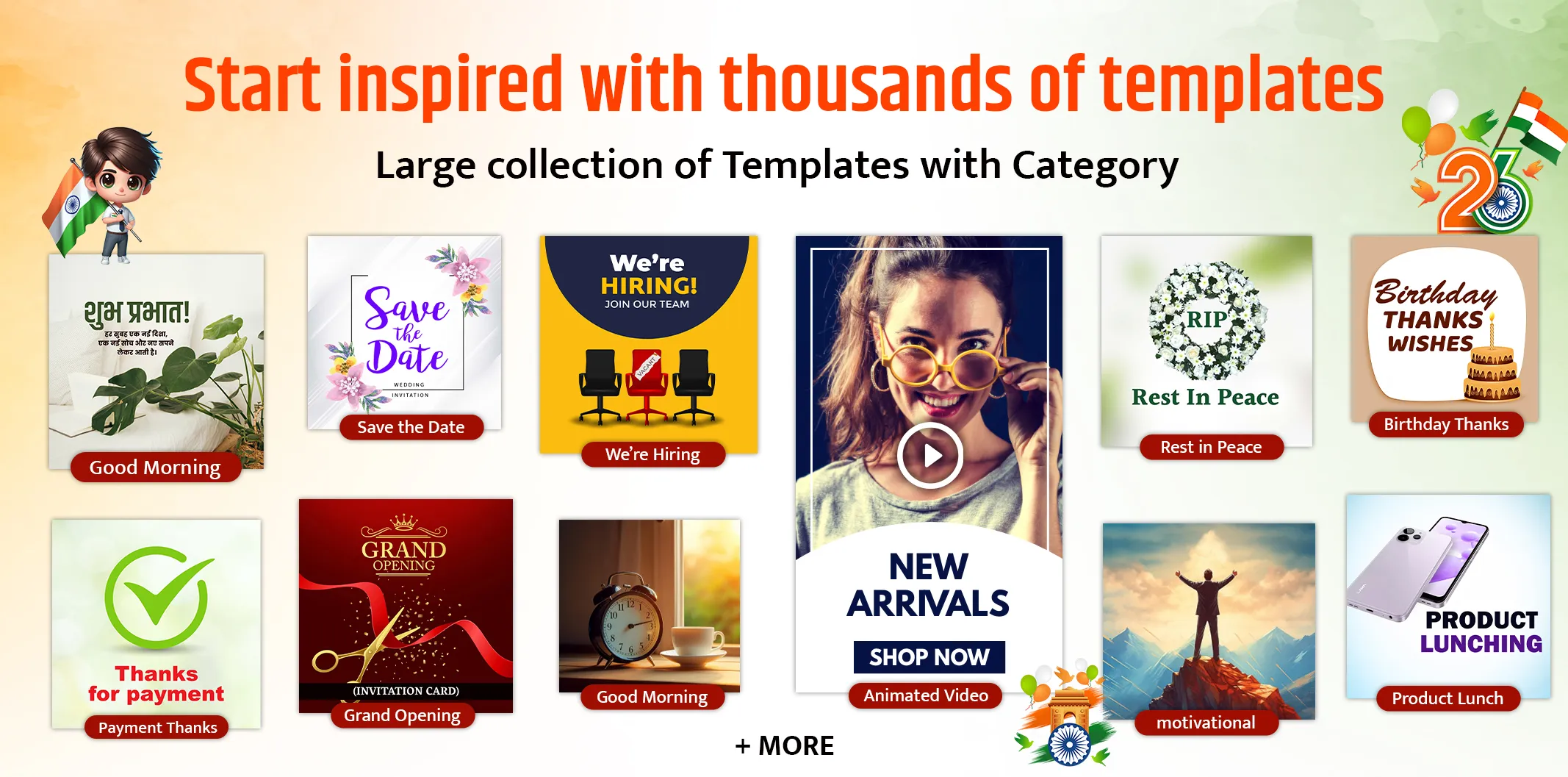 DigitalPost - Poster Maker App | Indus Appstore | Screenshot