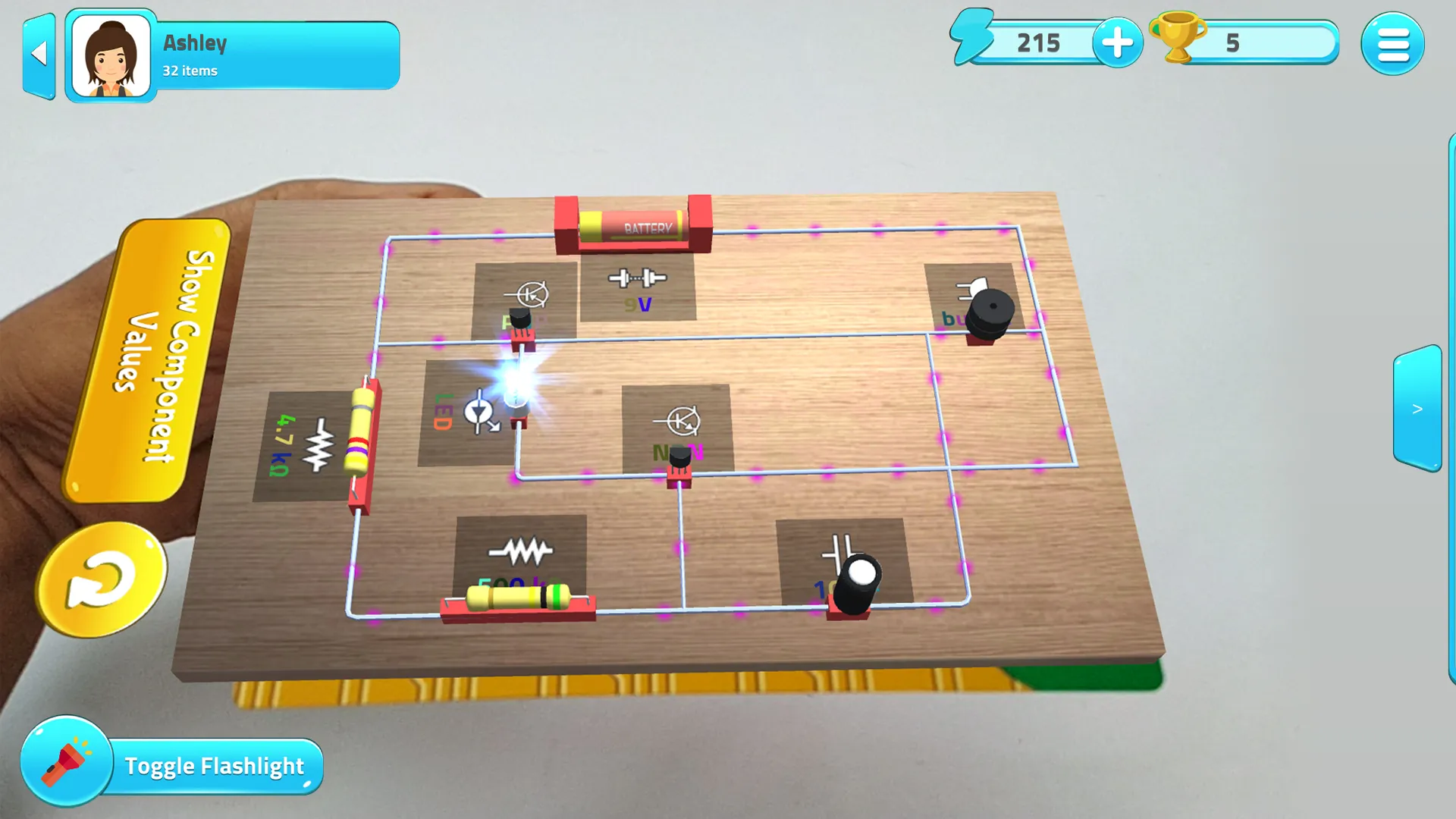 Electric Circuit AR | Indus Appstore | Screenshot