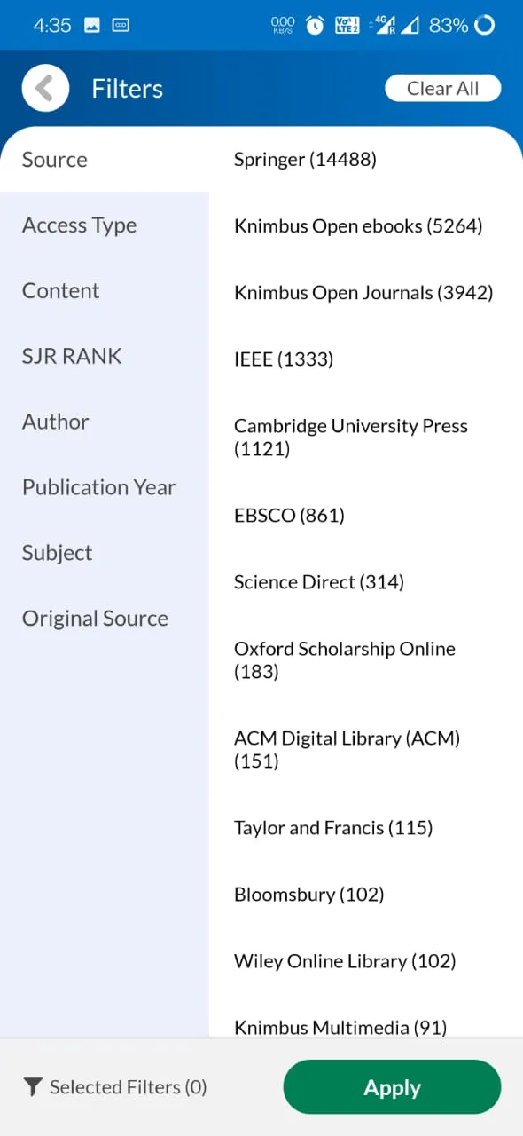 mLibrary–Your Mobile eLibrary | Indus Appstore | Screenshot