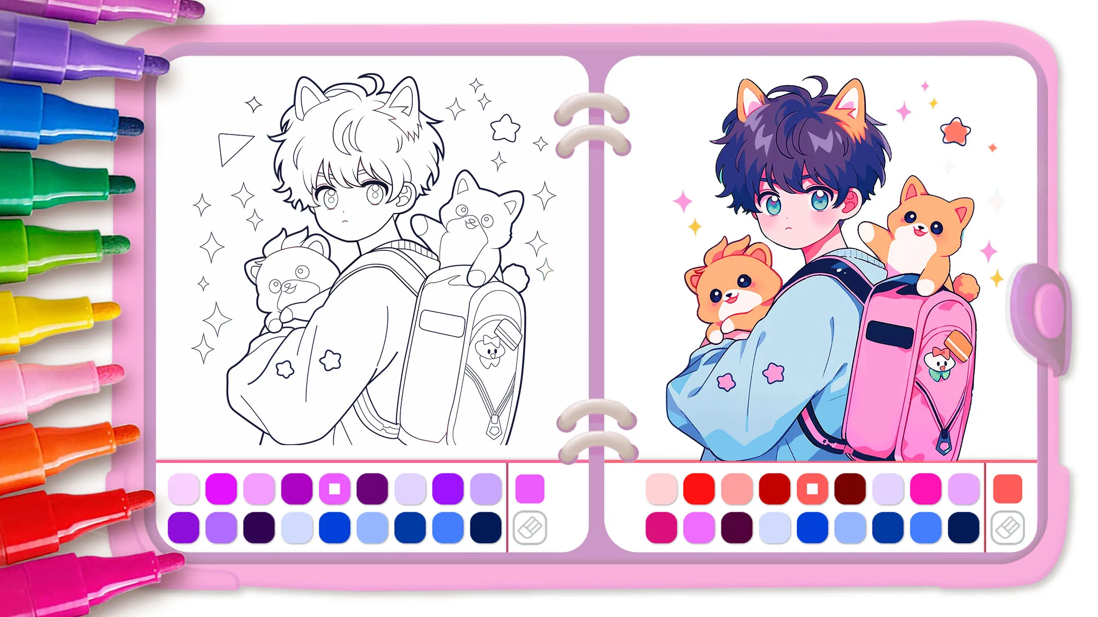 Cute Drawing : Anime Color Fan | Indus Appstore | Screenshot