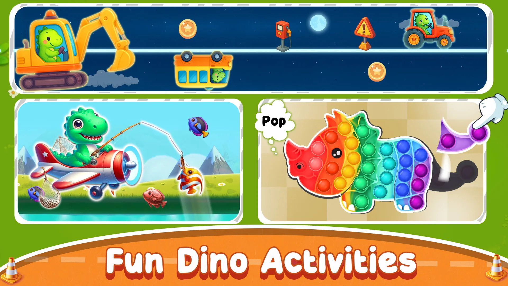 Dino Car Builder & Truck Games | Indus Appstore | Screenshot