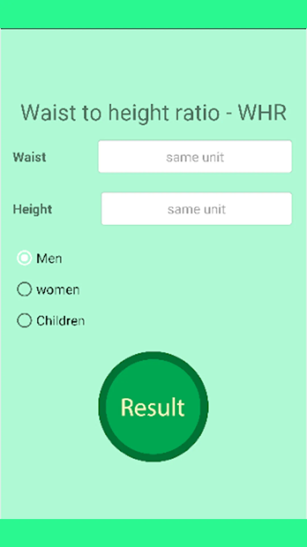 Weight Calculator | Indus Appstore | Screenshot