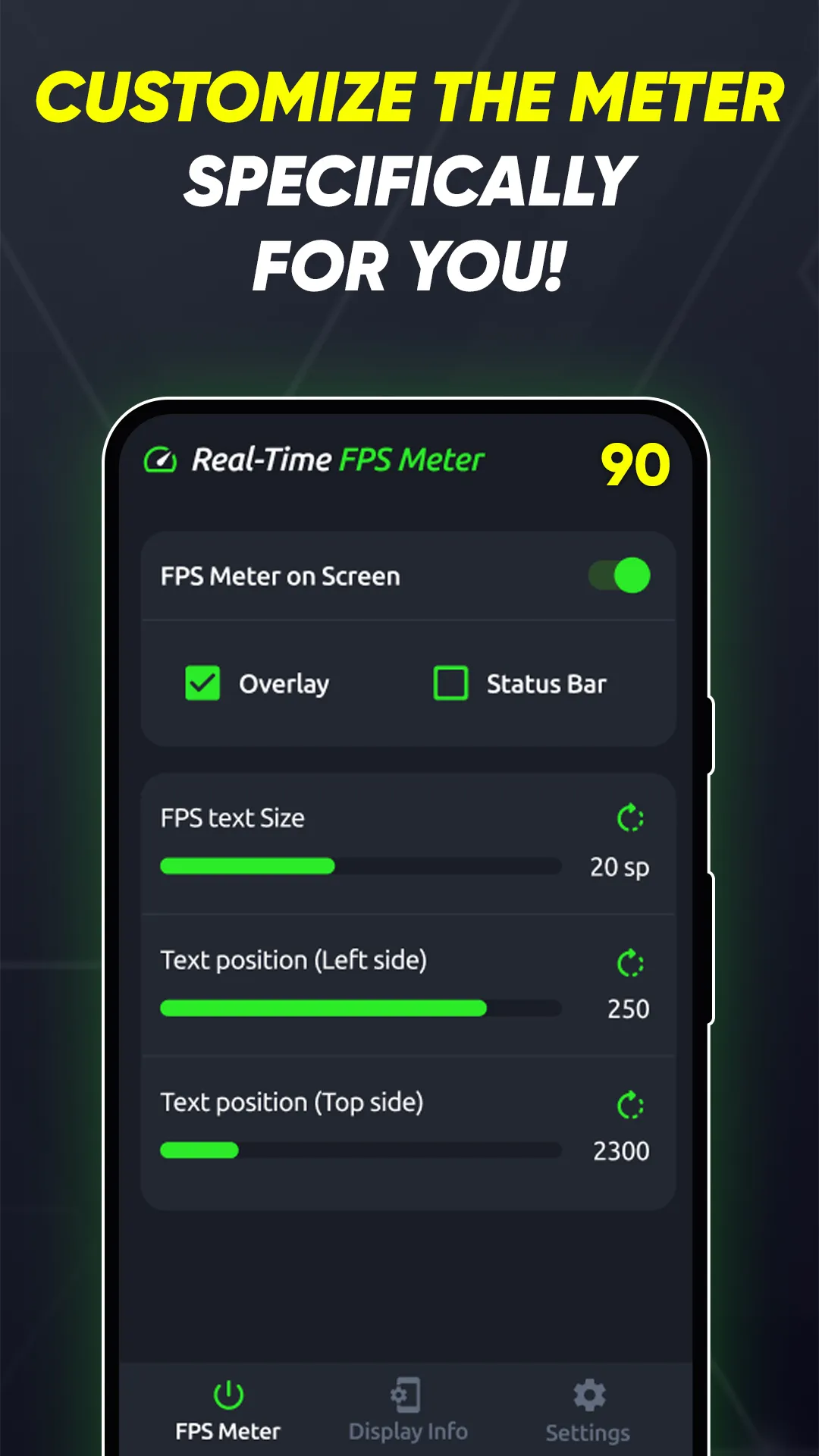 FPS Meter on Screen Real-time | Indus Appstore | Screenshot