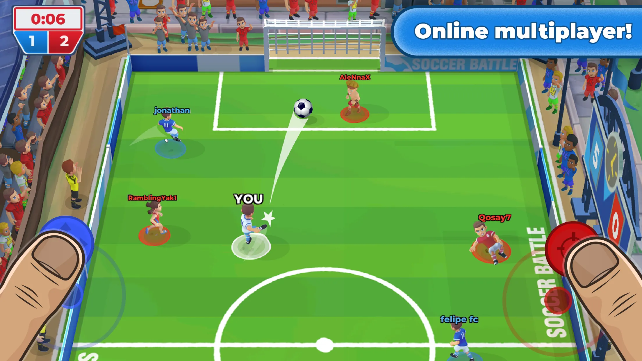 Soccer Battle -  PvP Football | Indus Appstore | Screenshot