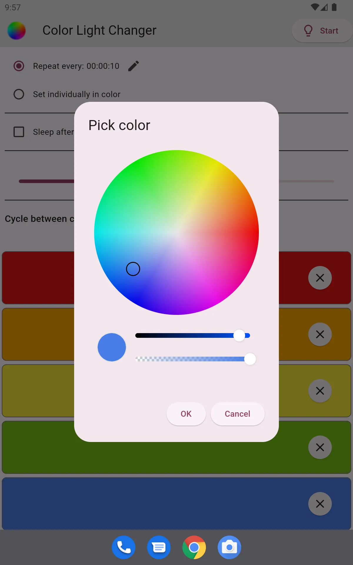 Color Light Changer | Indus Appstore | Screenshot