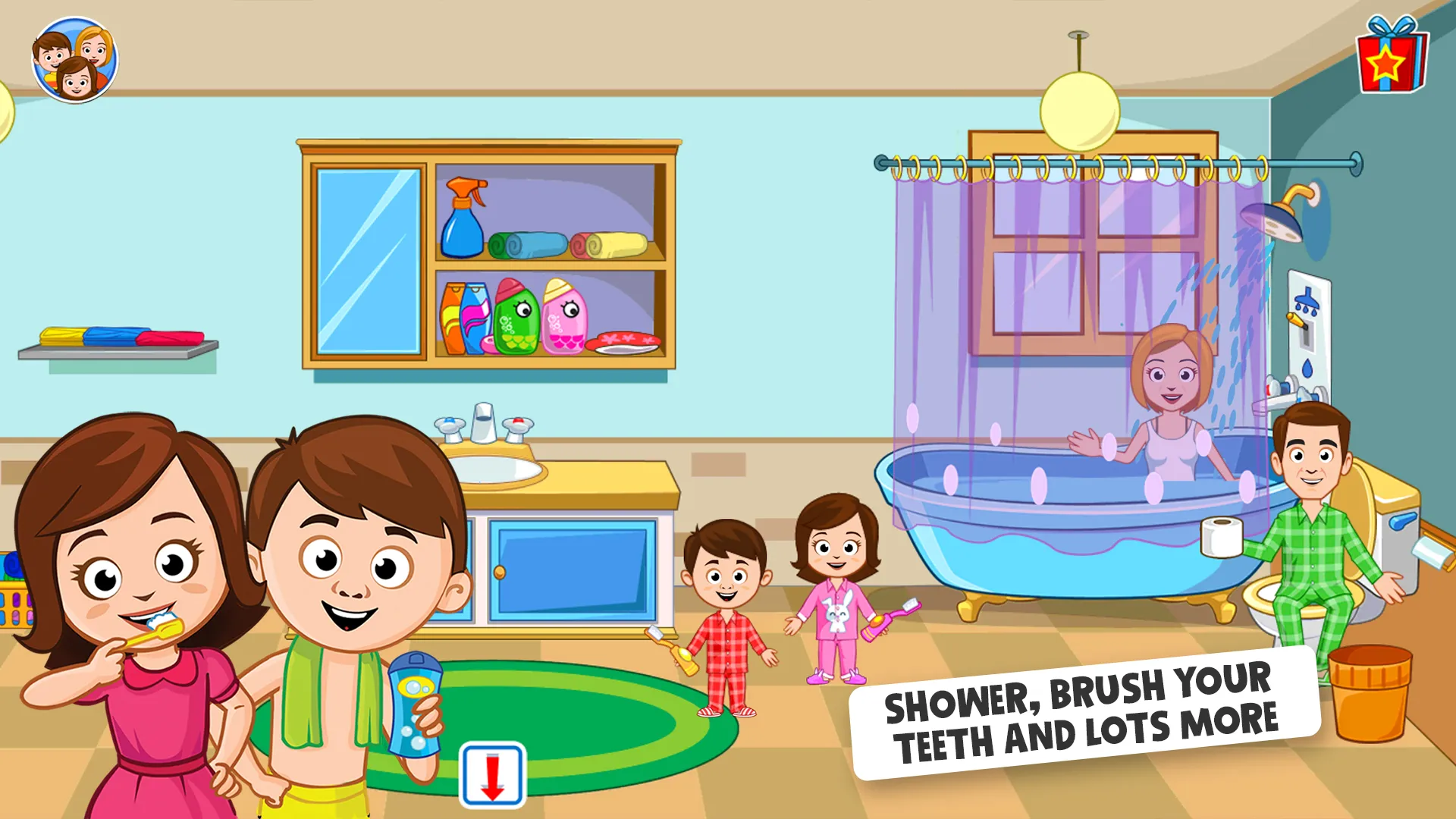 My Town Home: Family Playhouse | Indus Appstore | Screenshot