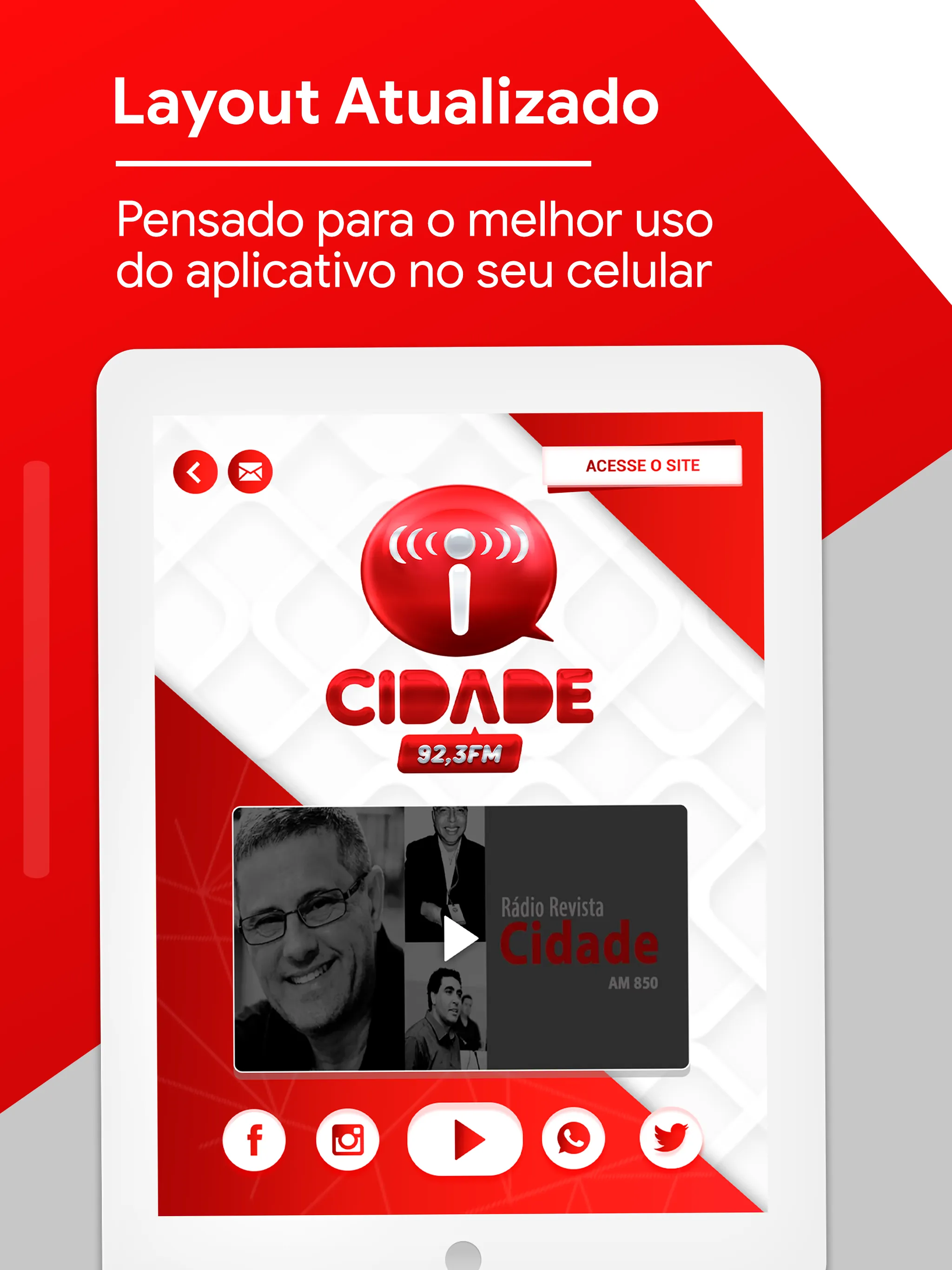 Radio Cidade Brusque | Indus Appstore | Screenshot