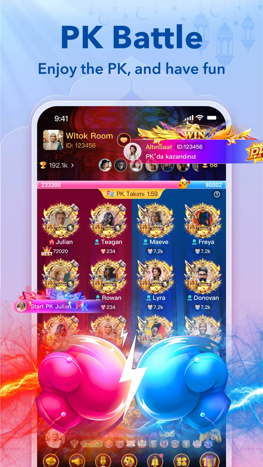 Witok - Chat, Party & Game | Indus Appstore | Screenshot