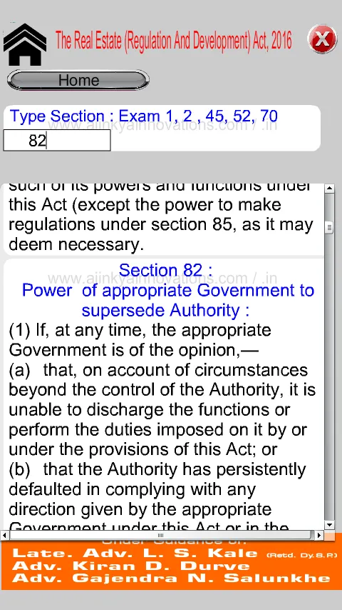 RERA Act 2016 | Indus Appstore | Screenshot