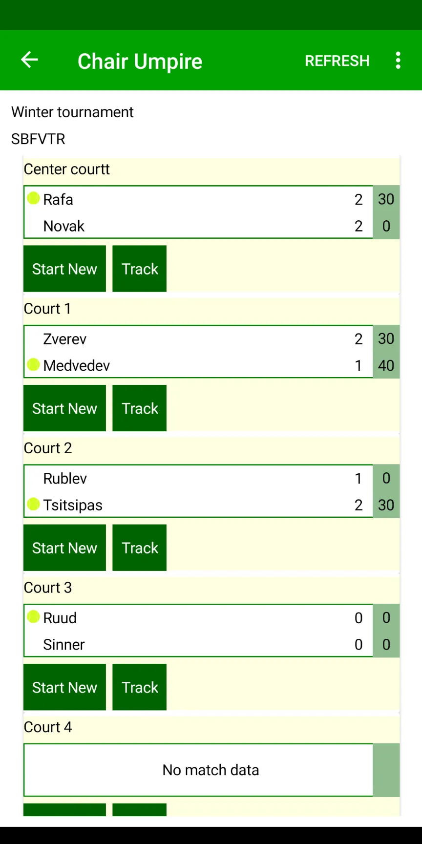 Tennis Umpire App | Indus Appstore | Screenshot